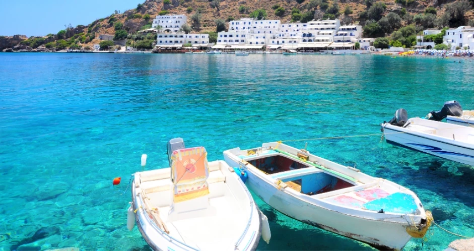 Vacances sur une île grecque